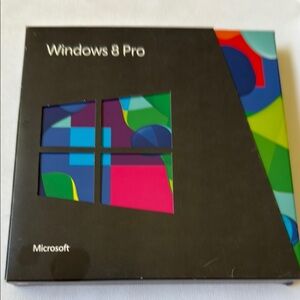 Microsoft Windows 8 Pro Software Package 32 bit & 64 bit English 2012